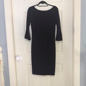 Stretch Velvet Cocktail Dress